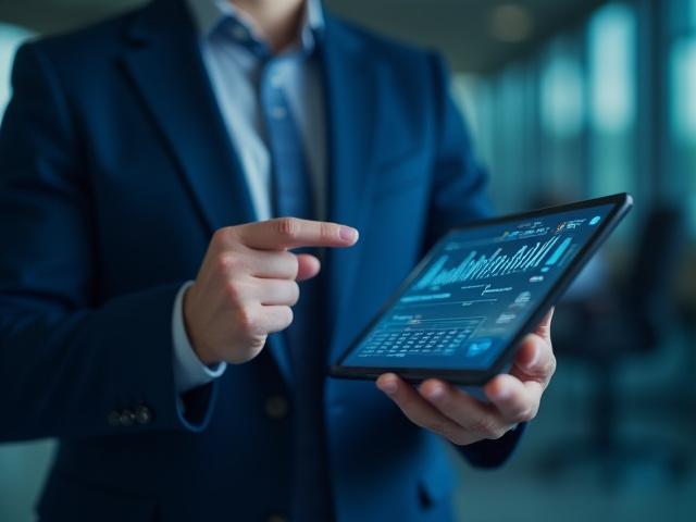 Professional communicating in a boardroom